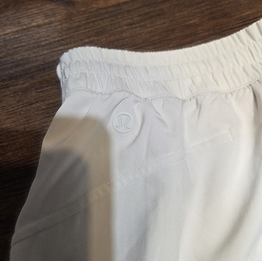 Lululemon Swift Wide Leg Mid Rise Pants In Bone 12 - Picture 4 of 5